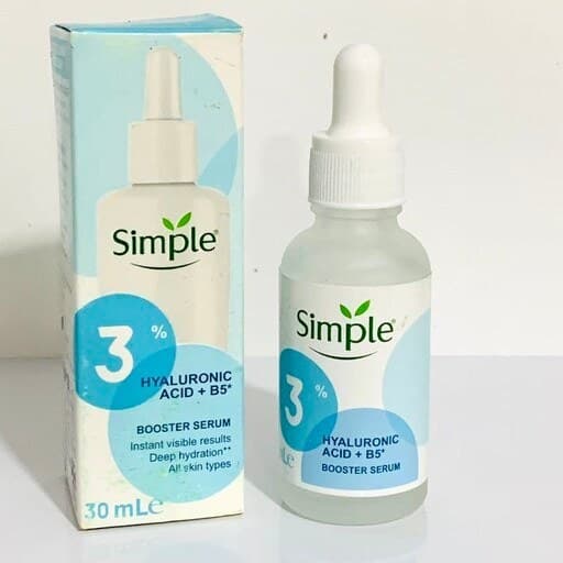 سرم هیالورونیک اسید و B5 سیمپل Simple حجم 30 میلی لیتر