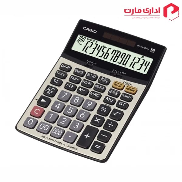 ماشین حساب کاسیو مدل DJ-240D Plus — تصویر ۲
