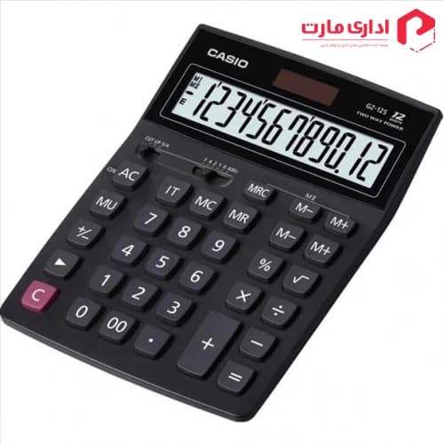 ماشین حساب رومیزی کاسیو مدل GZ-12S — تصویر ۲