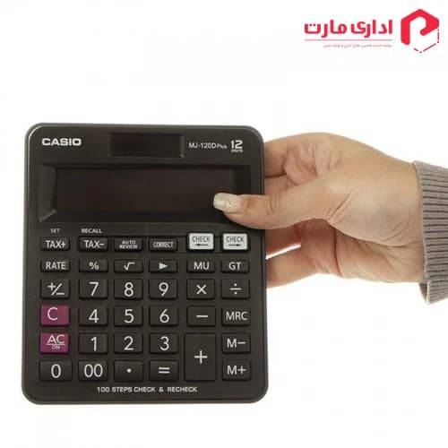 ماشین حساب کاسیو مدل MJ-120D PLUS — تصویر ۴