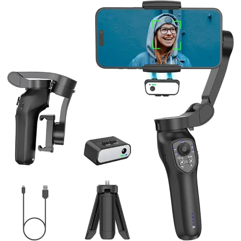 گیمبال و لرزشگیر موبایل | COMITOK L7C PRO 3 AXIS GIMBAL — تصویر ۲