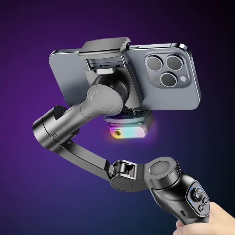 گیمبال و لرزشگیر موبایل | COMITOK L7C PRO 3 AXIS GIMBAL — تصویر ۷