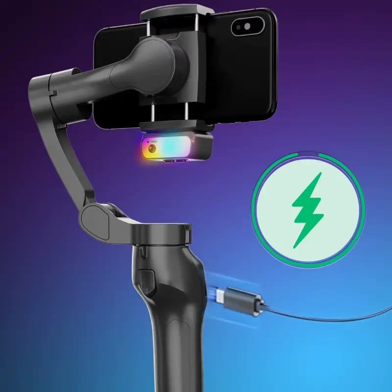 گیمبال و لرزشگیر موبایل | COMITOK L7C PRO 3 AXIS GIMBAL — تصویر ۶