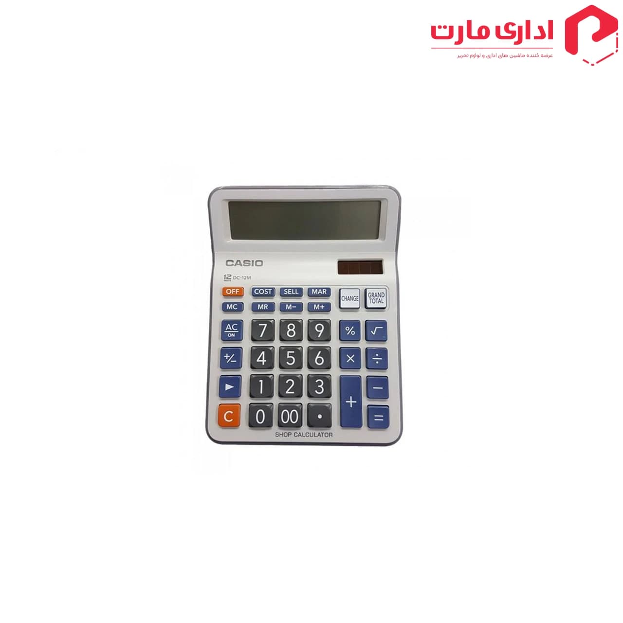 ماشین حساب کاسیو مدل DC-12M