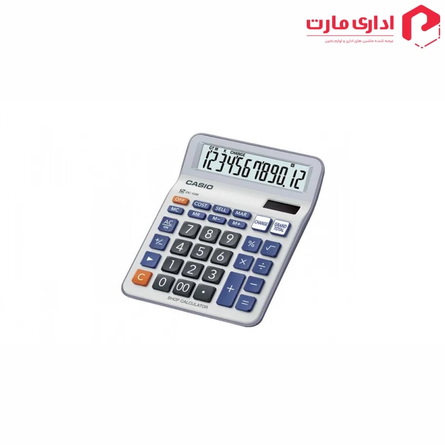 ماشین حساب کاسیو مدل DC-12M — تصویر ۳