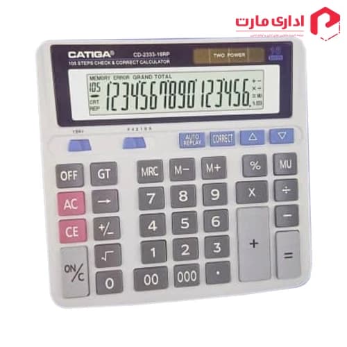 ماشین حساب کاتیگا مدل CD-2333-16RP — تصویر ۲