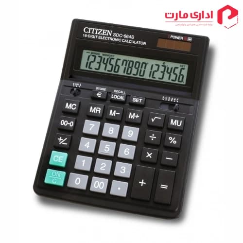 ماشین حساب رومیزی سیتیزن مدل SDC-664S — تصویر ۲