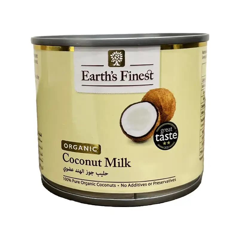 شیر نارگیل ارگانیک 200 میل ارث فاینست Earth’s Finest