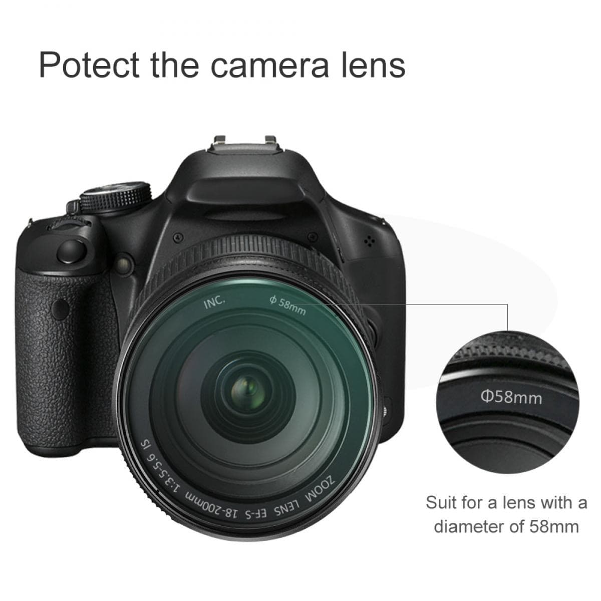فیلتر لنز uvl380 67 mm kfconcept — تصویر ۲