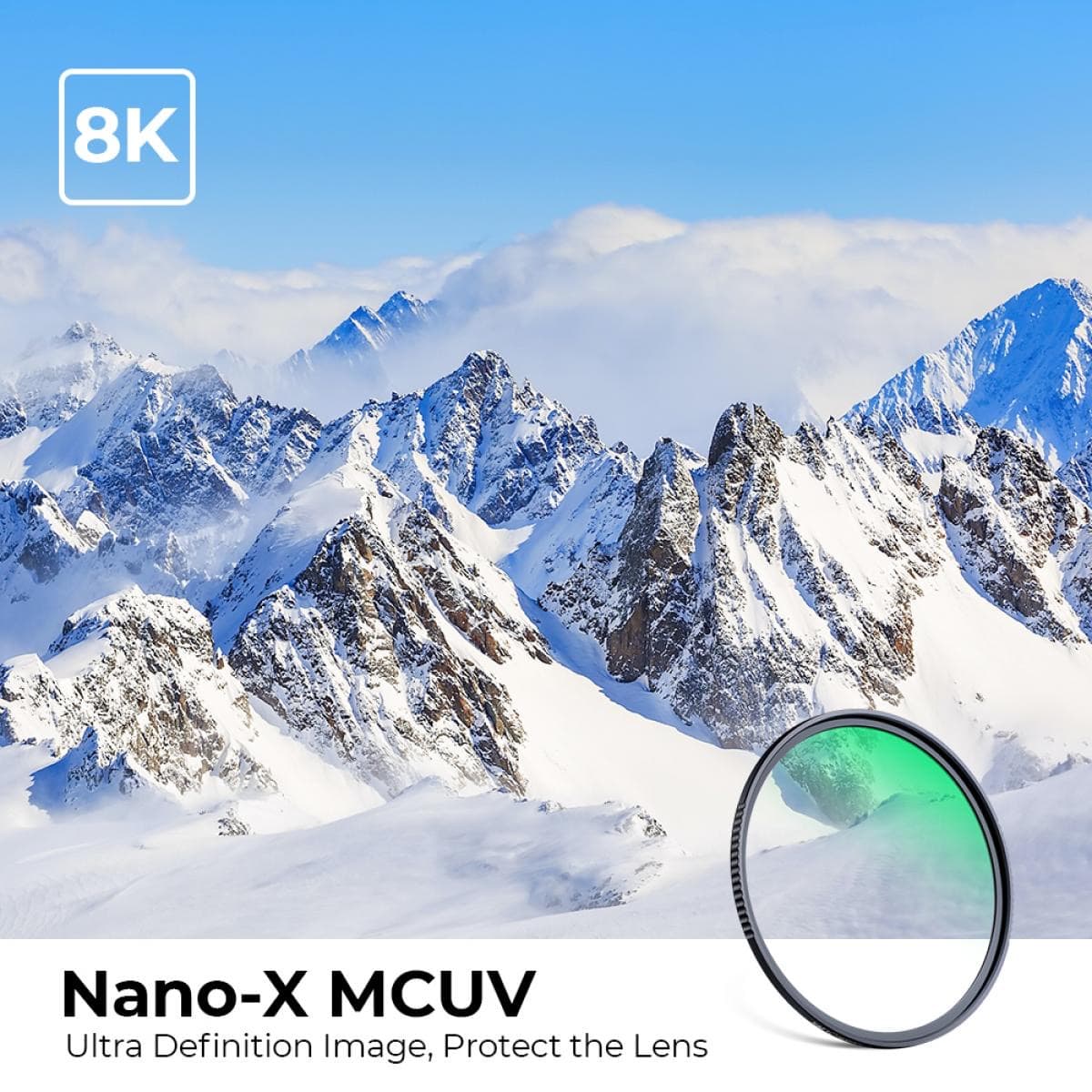 فیلتر لنز uvl380 67 mm kfconcept — تصویر ۶
