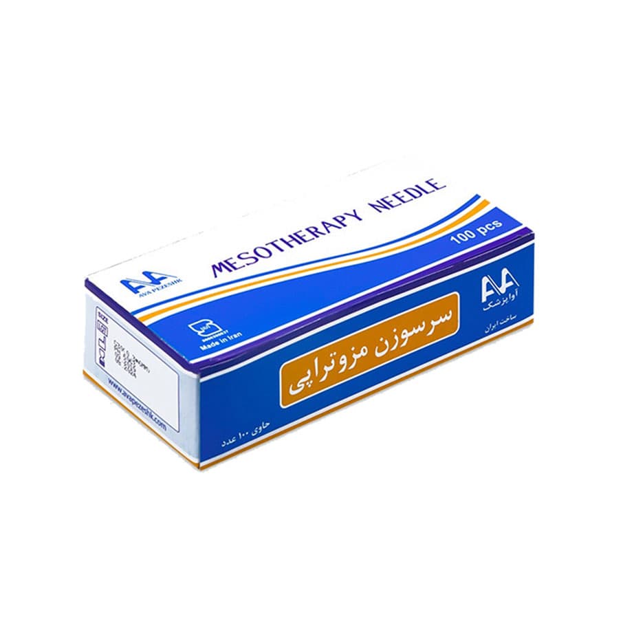 سر سوزن مزوتراپی آوا گیج 30 طول 4MM بسته 100 عددی