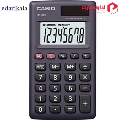 ماشین حساب HS-8 LVBK کاسیو — تصویر ۲