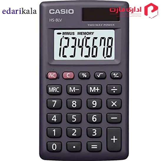 ماشین حساب HS-8 LVBK کاسیو