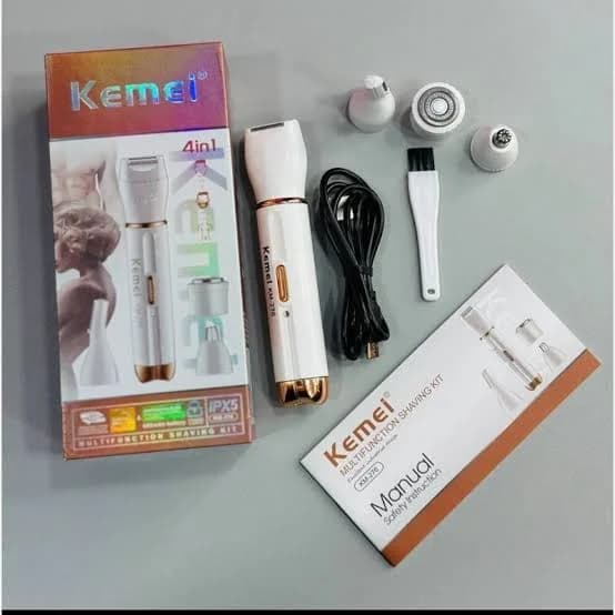 ماشین اصلاح صورت و اپیلاتور ۴ کاره کیمی مدل kemei km_276 — تصویر ۲