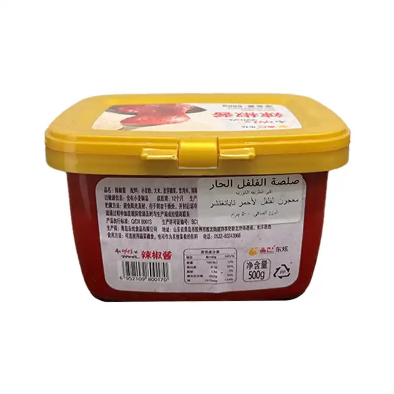 رب فلفل 500 گرم چینی درب طلایی گوچوجانگ — تصویر ۲