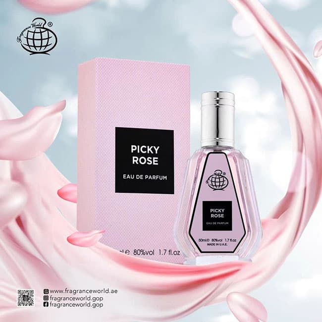 ادکلن پیکی رز 50 میل فراگرنس ورد | Picky Rose — تصویر ۲