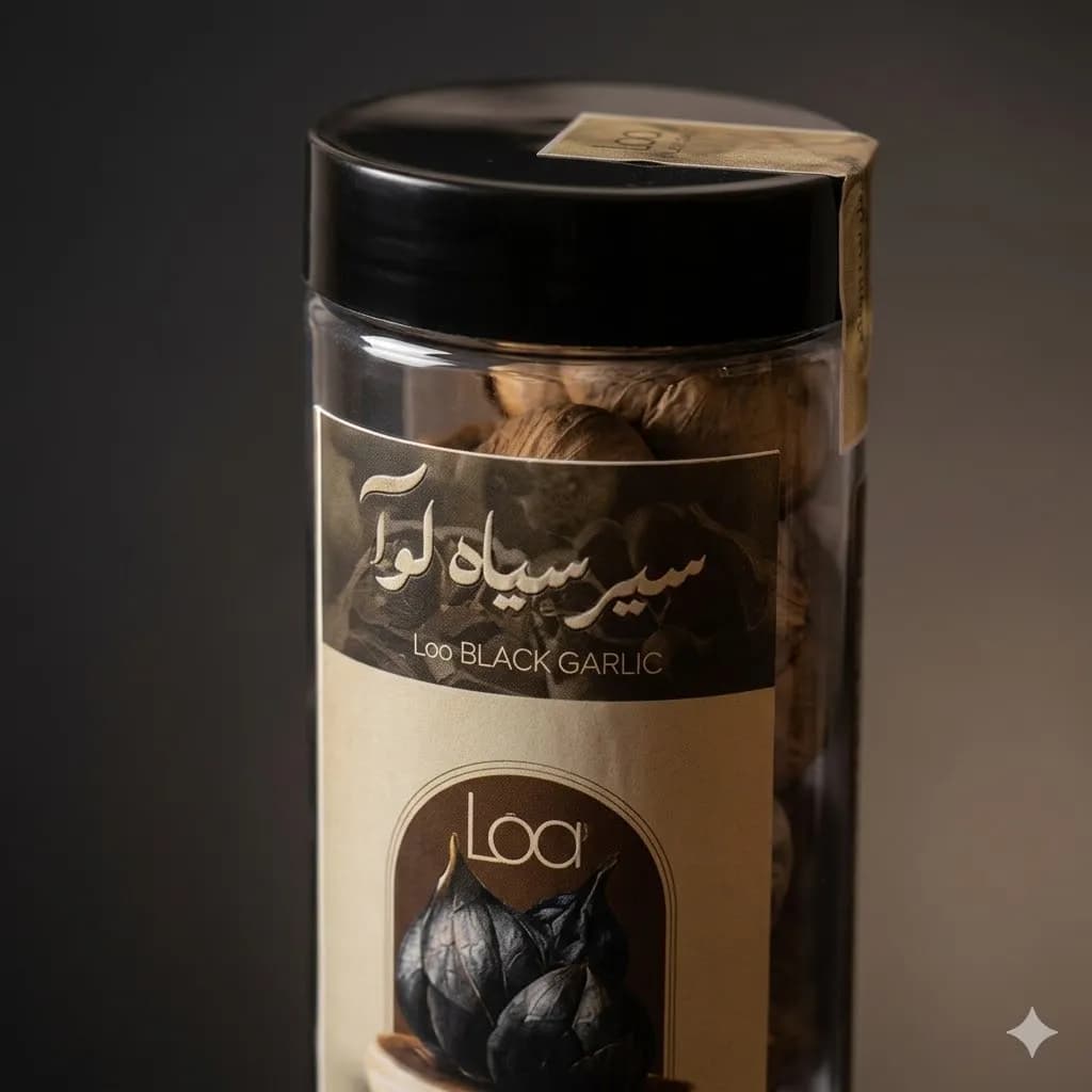 سیر سیاه 200 گرمی لوآ — تصویر ۳