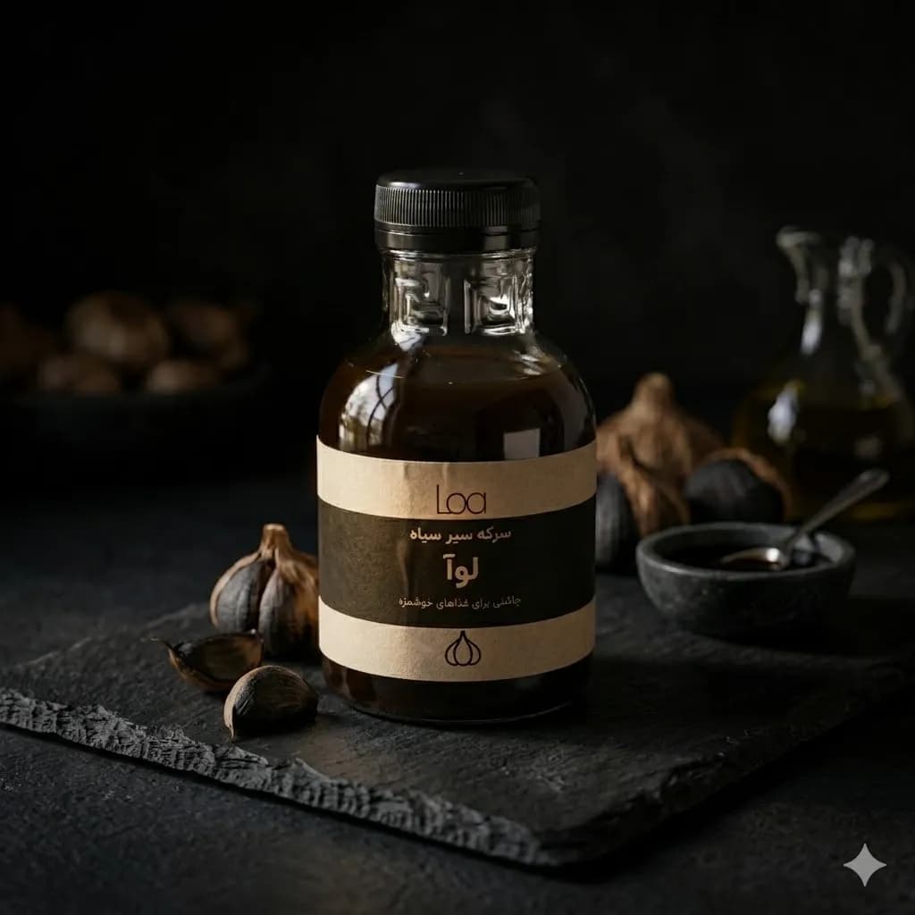 سرکه سیر سیاه لوآ — تصویر ۲