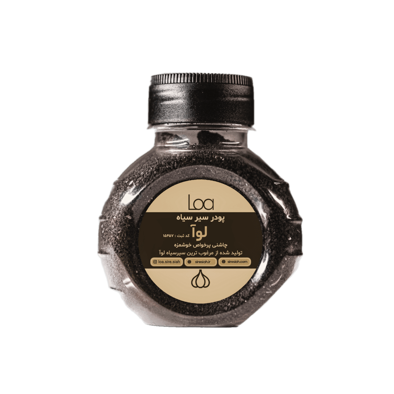 پودر سیر سیاه لوآ 100 گرم