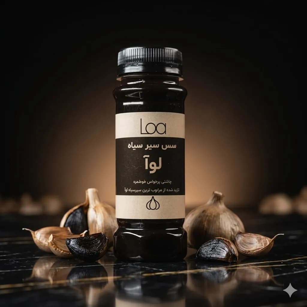 سس سیر سیاه لوآ 400 گرم — تصویر ۲