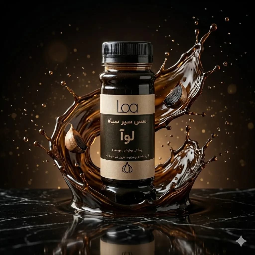 سس سیر سیاه لوآ 400 گرم — تصویر ۴