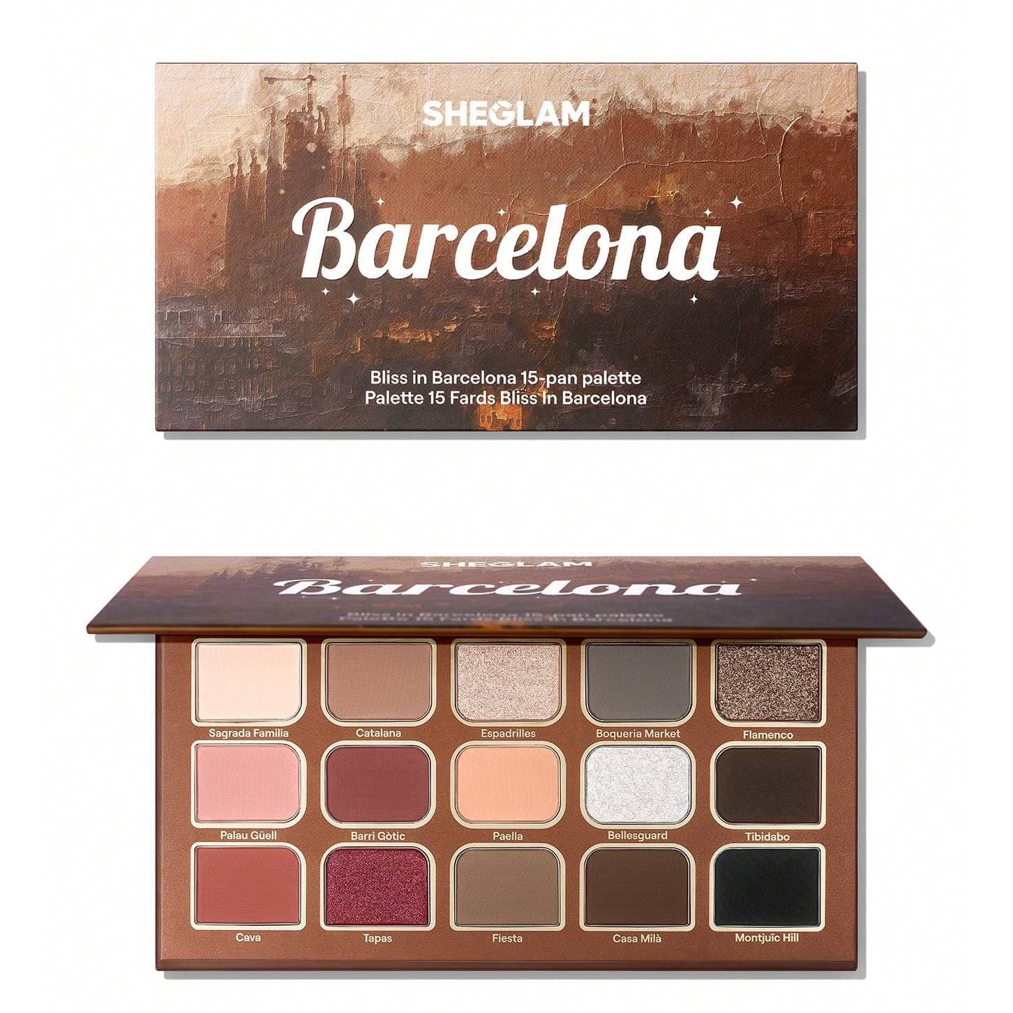 پالت سایه شیگلم مدل Bliss In Barcelona