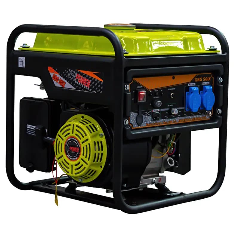موتور برق بنزینی 5000 وات Genpower GBG 50IX | اصلی