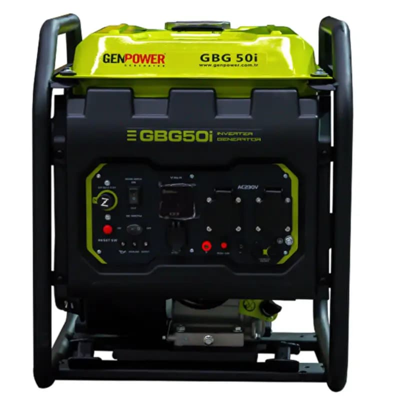 موتور برق سایلنت بنزینی 5000 وات Genpower GBG 50i | اصلی — تصویر ۳