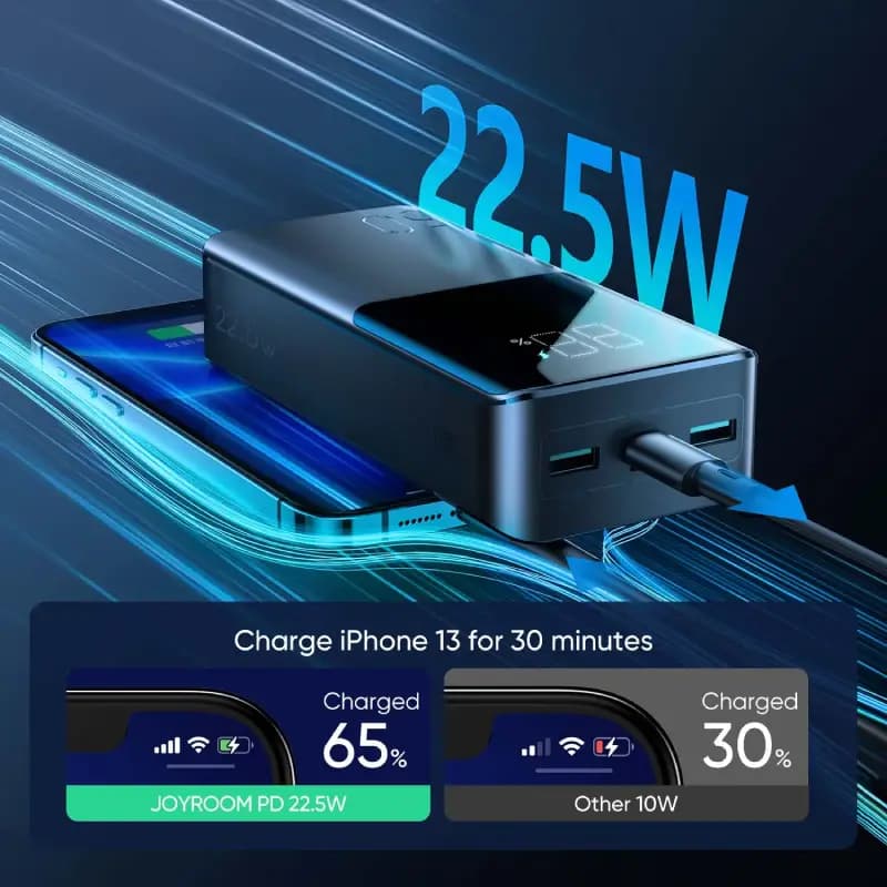 پاور بانک 30000 میلیآمپری JOYROOM JR-QP193 | اصلی — تصویر ۷