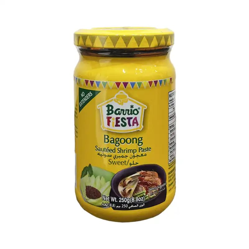 سس میگو تفت‌ داده شیرین 250 گرمی Barrio Fiesta