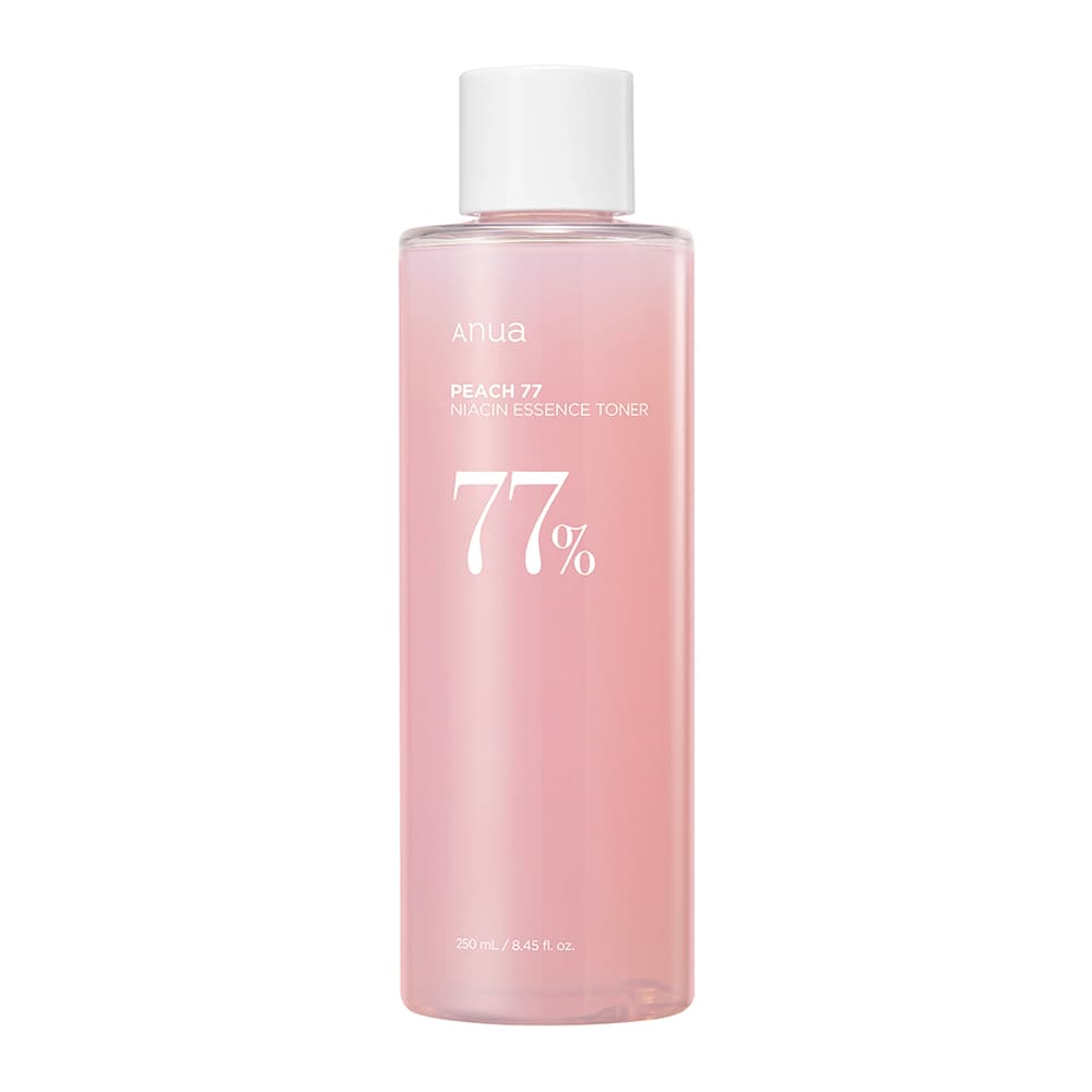 تونر اسنس مرطوب کننده و روشن کننده هلو نیاسینامید آنوا Anua Peach 77% Niacin Essence Toner — تصویر ۳