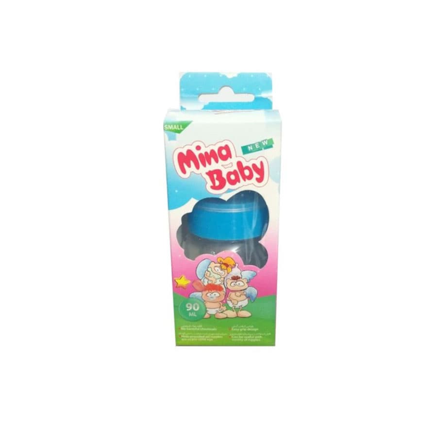 شیشه شیر مینا بیبی حجم 90ML SMALL — تصویر ۳