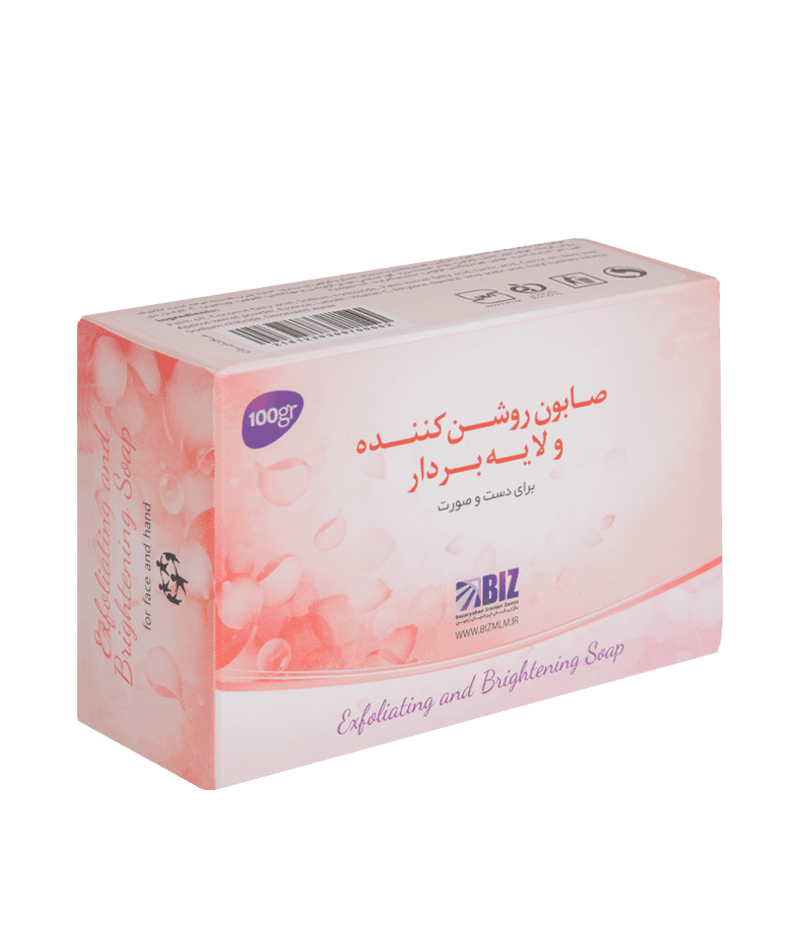 صابون روشن‌کننده و لایه‌بردار دکتر بیز