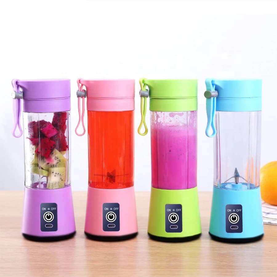 اسموتی ساز و شیکر شارژی 6 تیغ JUICE CUP — تصویر ۳