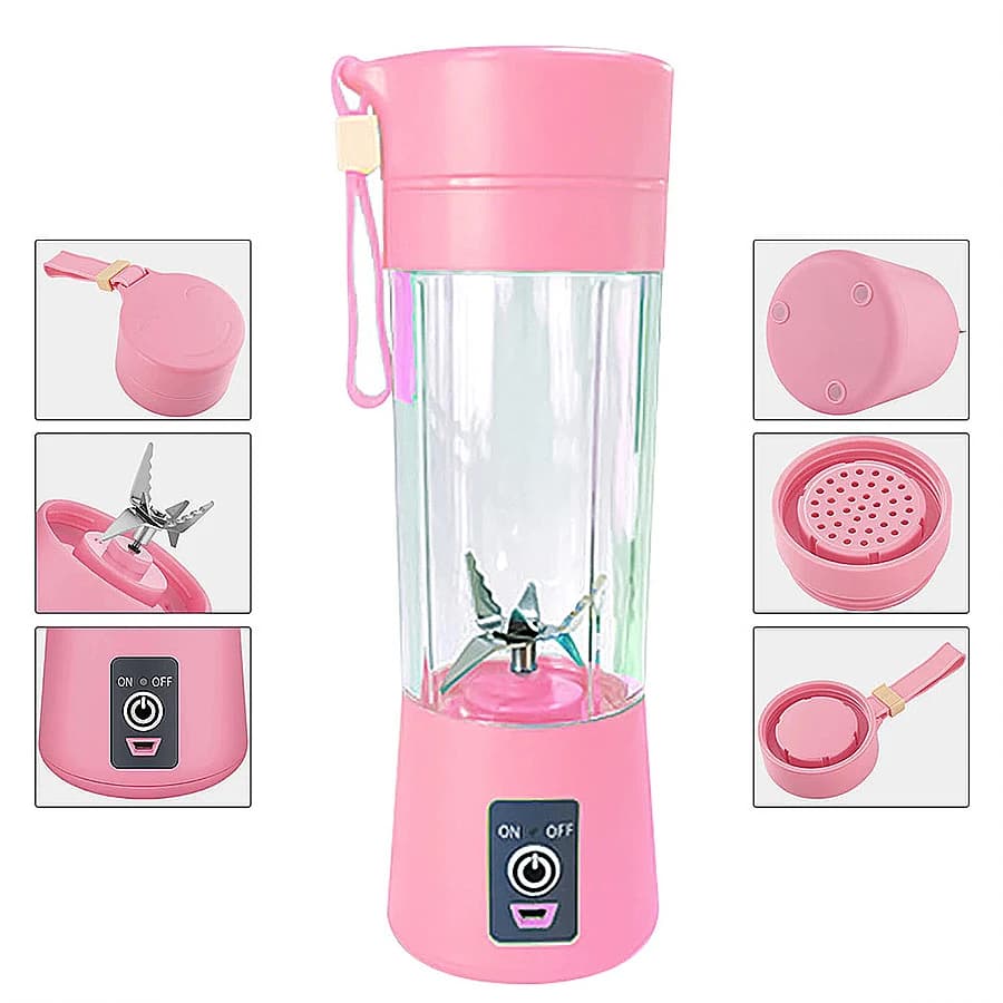 اسموتی ساز و شیکر شارژی 6 تیغ JUICE CUP — تصویر ۴