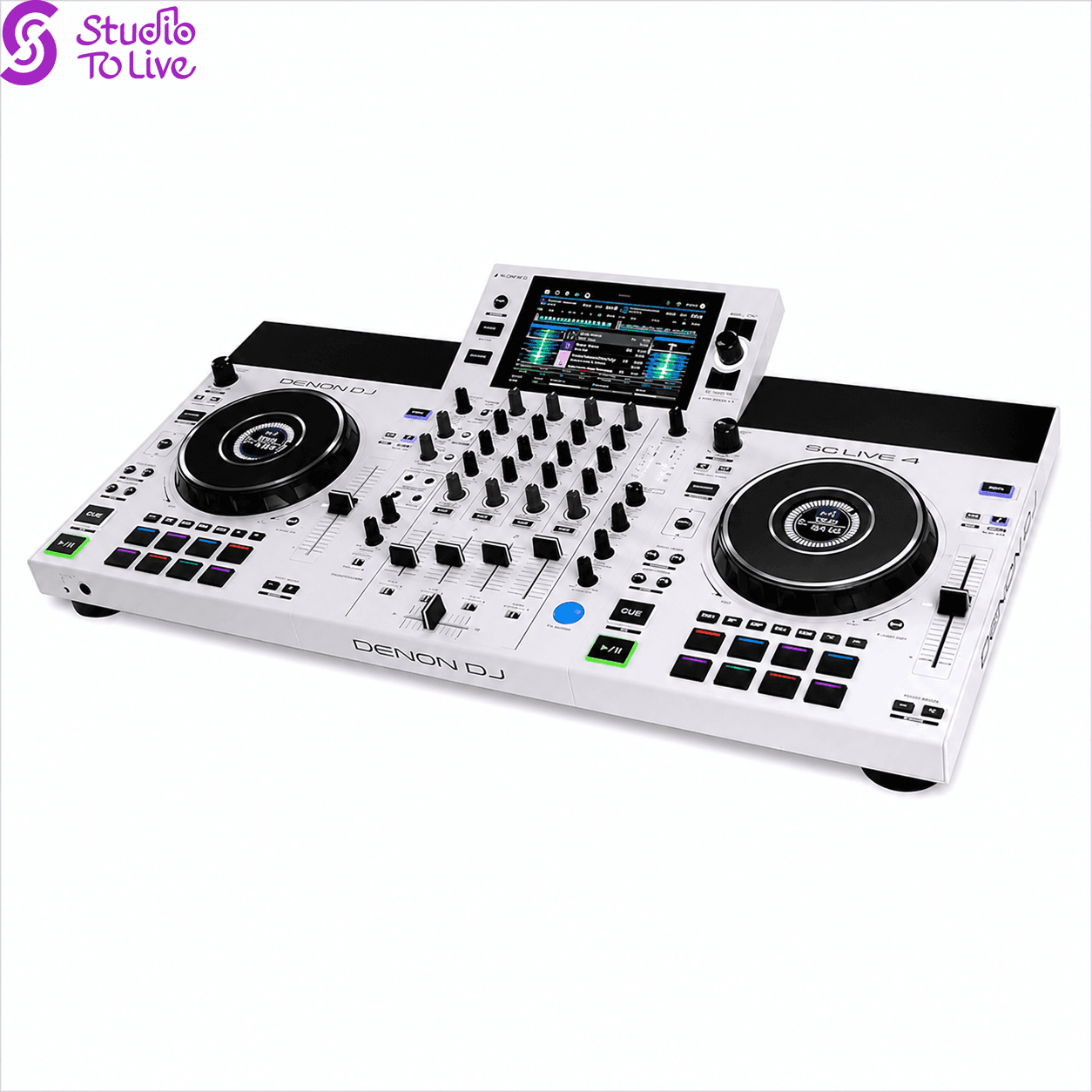 کنترلر دیجی Denon DJ SC Live 4 White — تصویر ۳