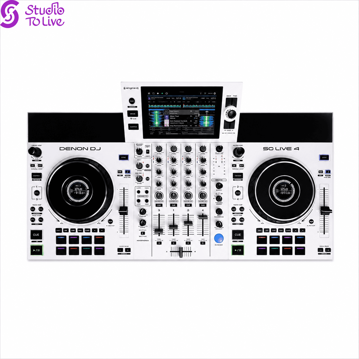 کنترلر دی‌جی Denon DJ SC Live 4 White