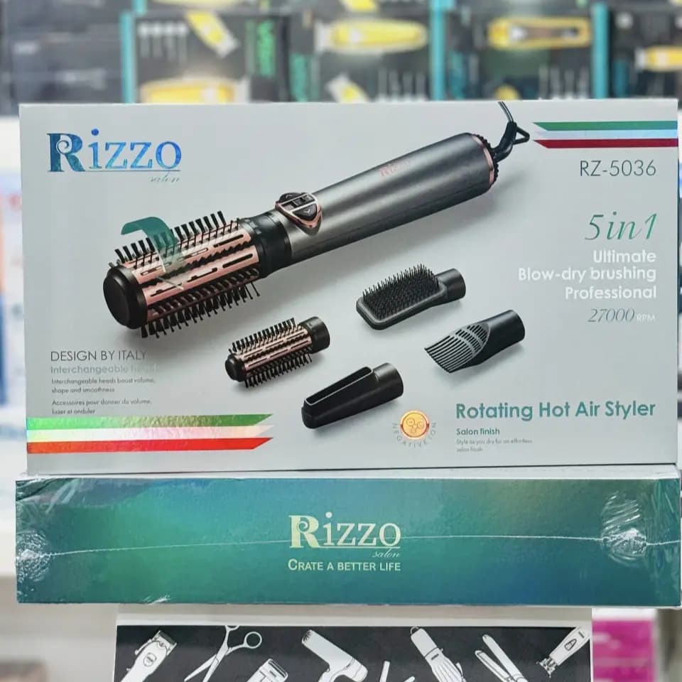 سشوار چرخشی 5کاره ریزو مدل RZ-5036 (اورجینال)
