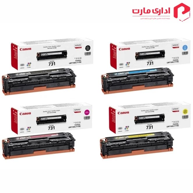 کیت کارتریج تونر لیزری کانن مدل 731 — تصویر ۲