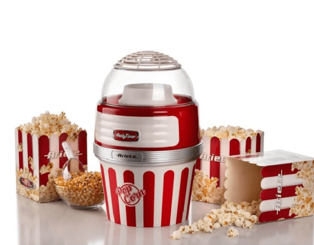 دستگاه پاپ کورن اریته ایتالیا Rosso Xl Red00c2957 ARİETE — تصویر ۴
