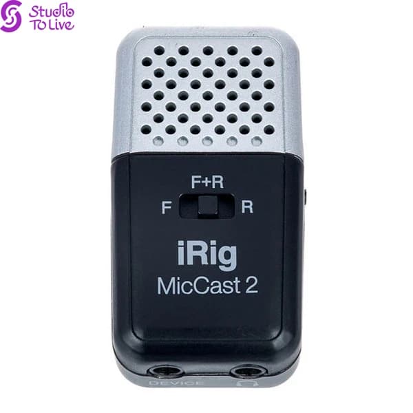 میکروفون موبایل آی کی مالتی مدیا مدل iRig Mic Cast2 — تصویر ۲