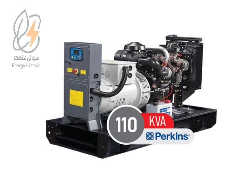 دیزل ژنراتور پرکینز 110 کاوا – 165 آمپر