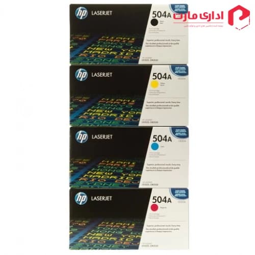 کیت کارتریج تونر لیزری اچ پی مدل 504A — تصویر ۲