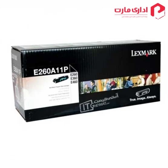 کارتریج تونر مشکی لکسمارک مدل E260A11P — تصویر ۲