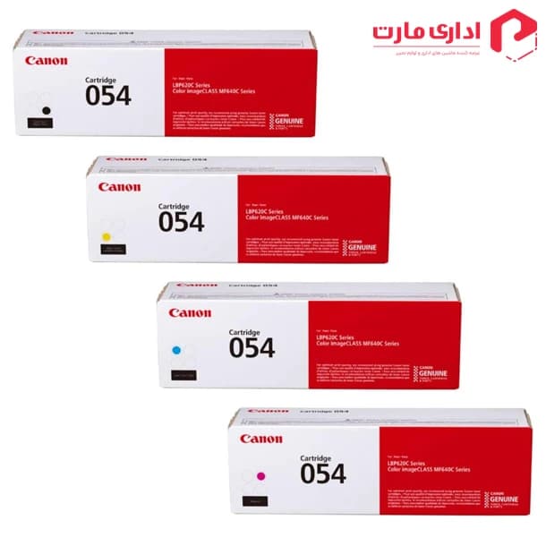 کیت کارتریج چهار رنگ لیزری کانن مدل 054