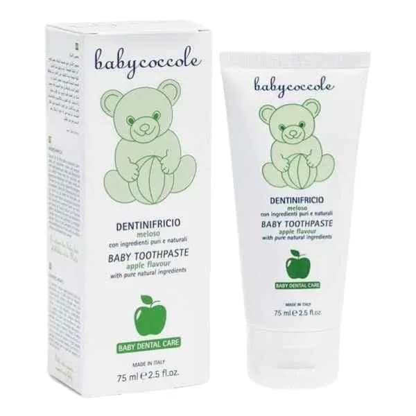 خمیر دندان بیبی کوکول Babycoccole – با طعم سیب (75 میل)