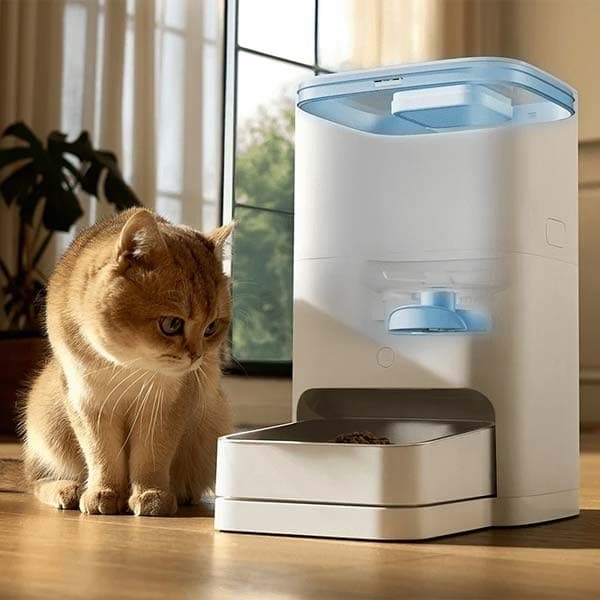 ظرف غذای حیوانات شیائومی میجیا Xiaomi Mijia Smart Pet Food Feeder 2 MJWSQ02 — تصویر ۴