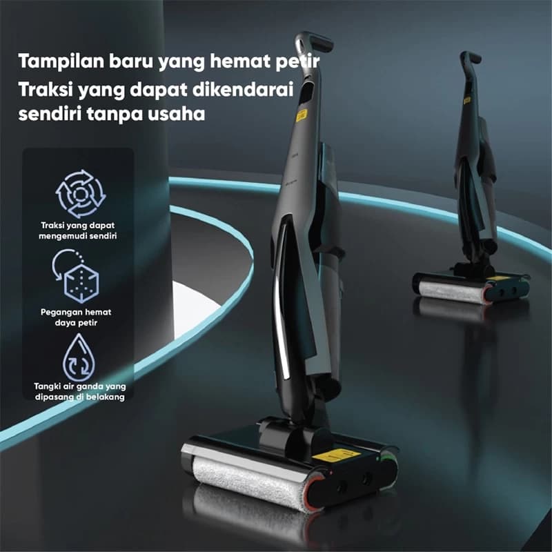 جارو شارژی آب و خاک درما مدل Deerma DEM-VX96W شیائومی — تصویر ۴