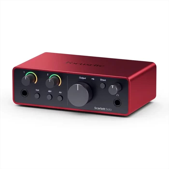 پکیج استودیویی فکوسرایت مدل Scarlett Solo Studio G4 — تصویر ۲