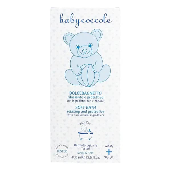 شامپو بدن بیبی کوکول Babycoccole – محافظ پوست نوزاد حجم 400 میلی لیتر